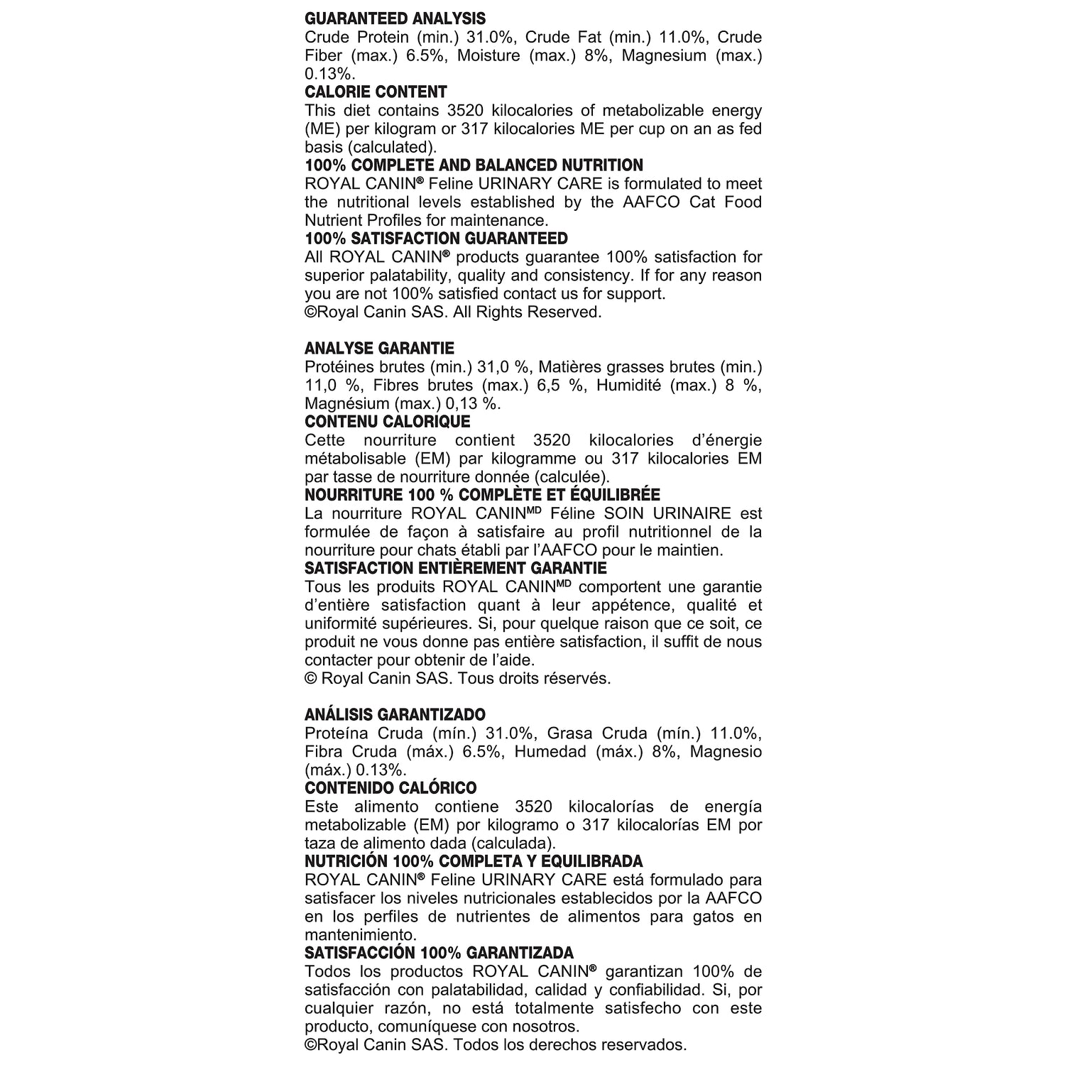 Royal Canin® Feline Care Nutrition™ Urinary Care Dry Cat Food