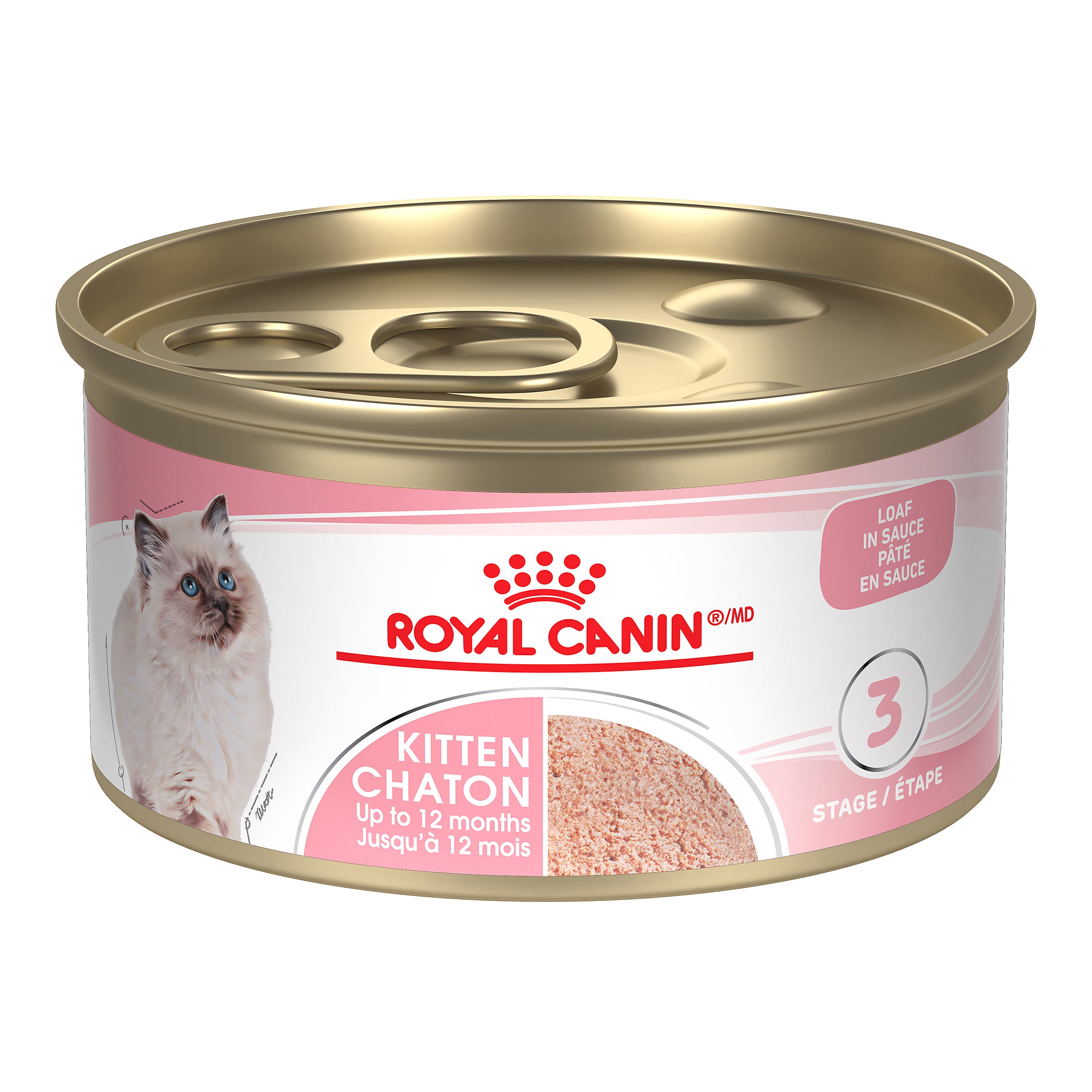 Royal Canin® Feline Health Nutrition™ Kitten Loaf In Sauce Canned Cat Food