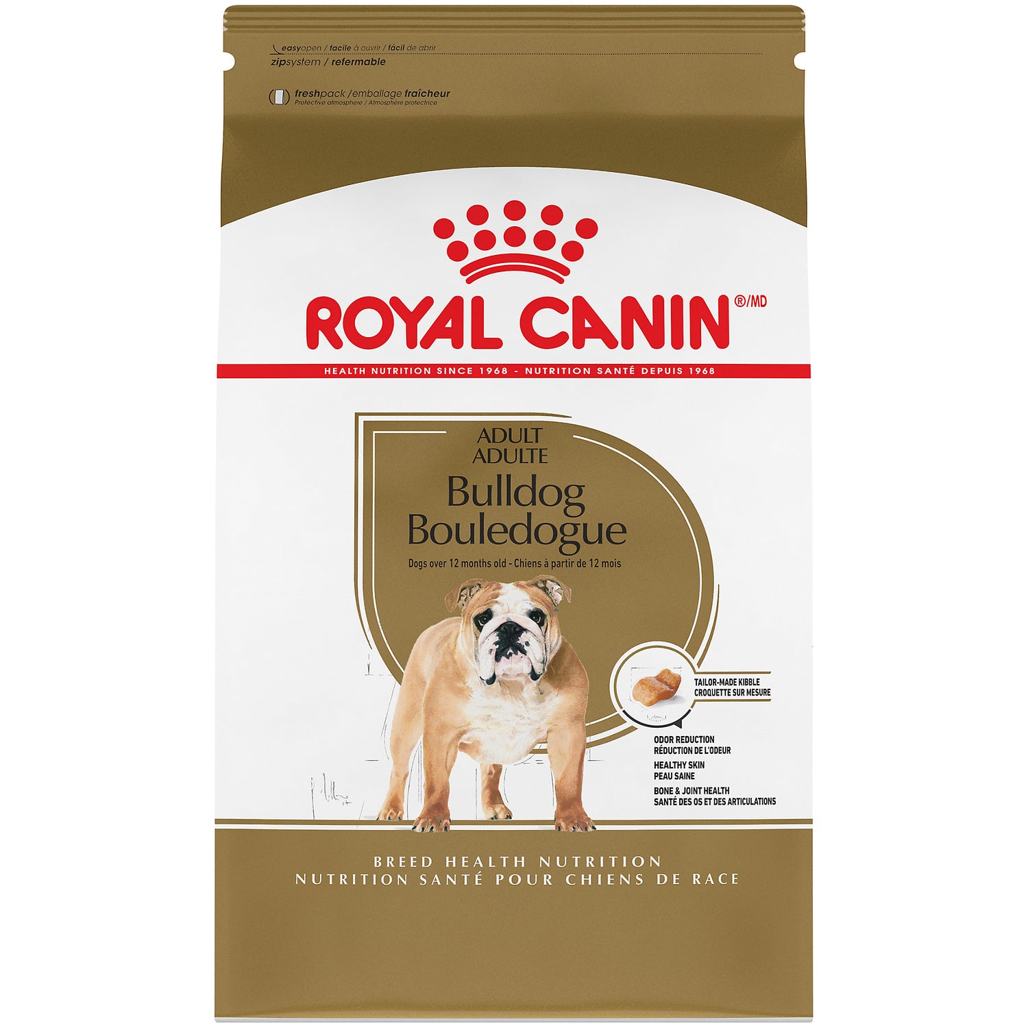 BOULEDOGUE ADULTE – nourriture sèche pour chiens