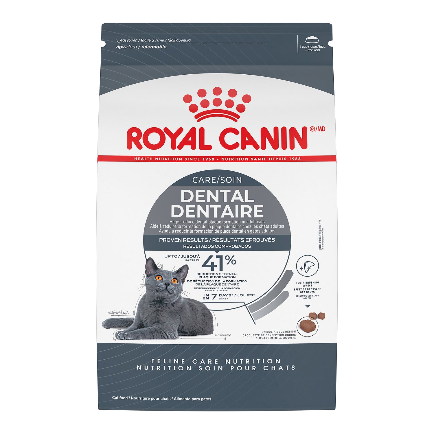 SOIN DENTAIRE – nourriture sèche pour chats