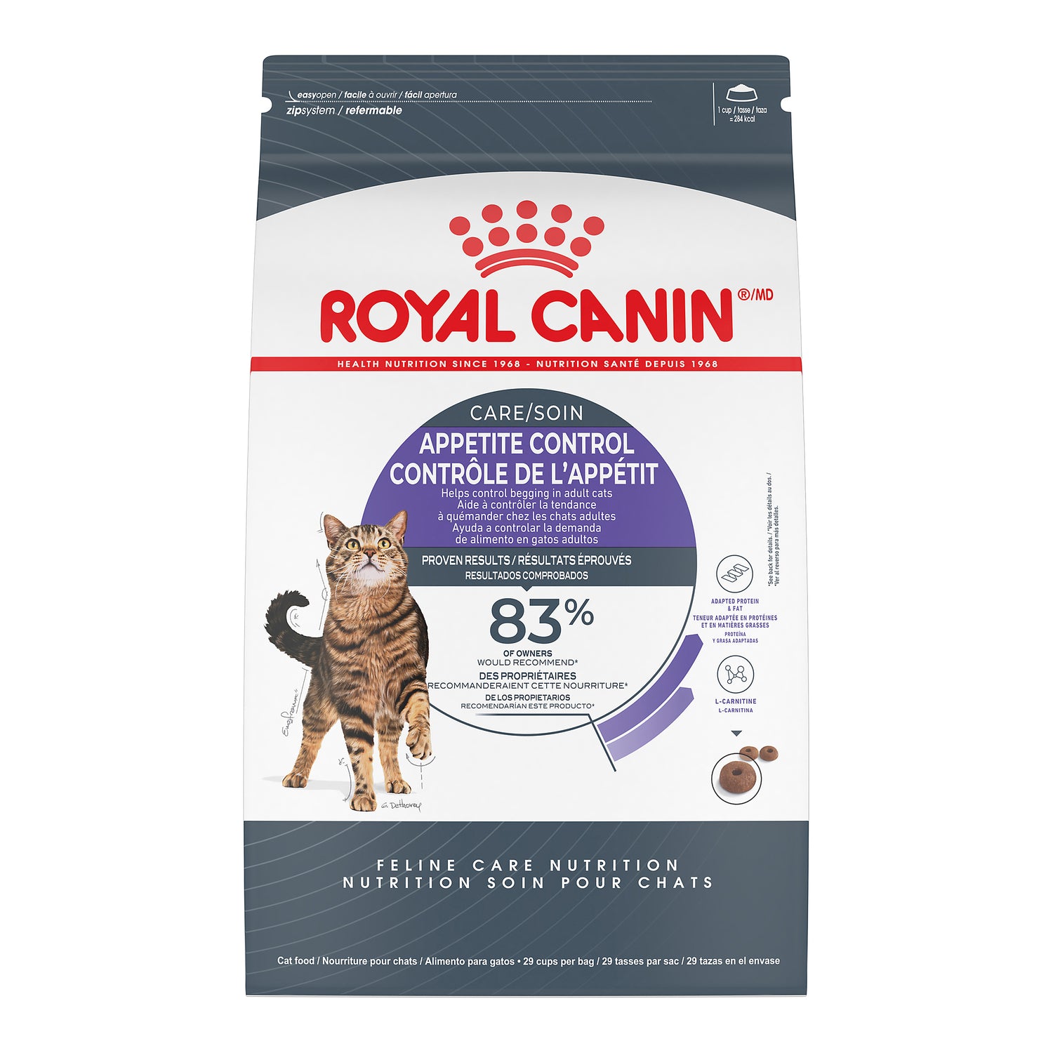 ROYAL CANIN Nutrition Santé Féline CONTRÔLE DE L’APPÉTIT STÉRILISÉ – nourriture sèche pour chats