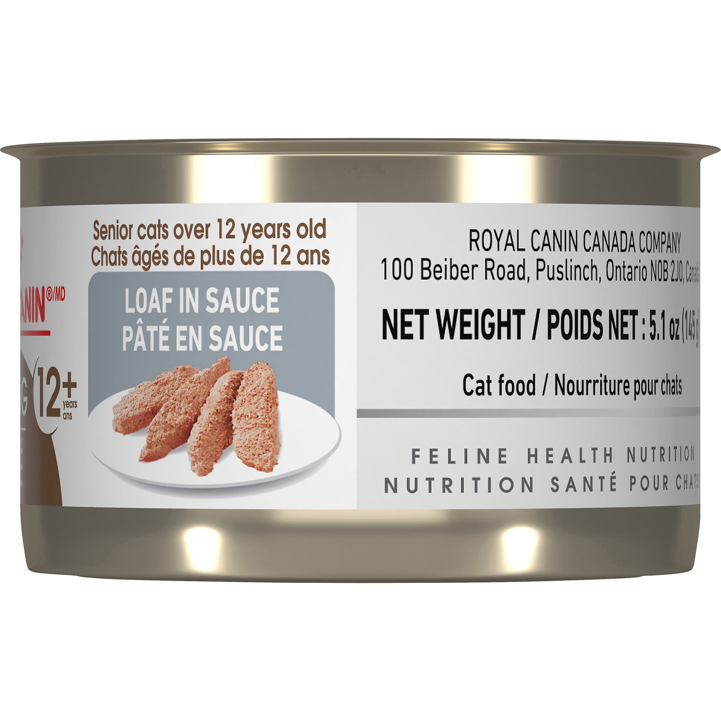 Royal Canin Feline Health Nutrition Aging 12 Loaf In Sauce