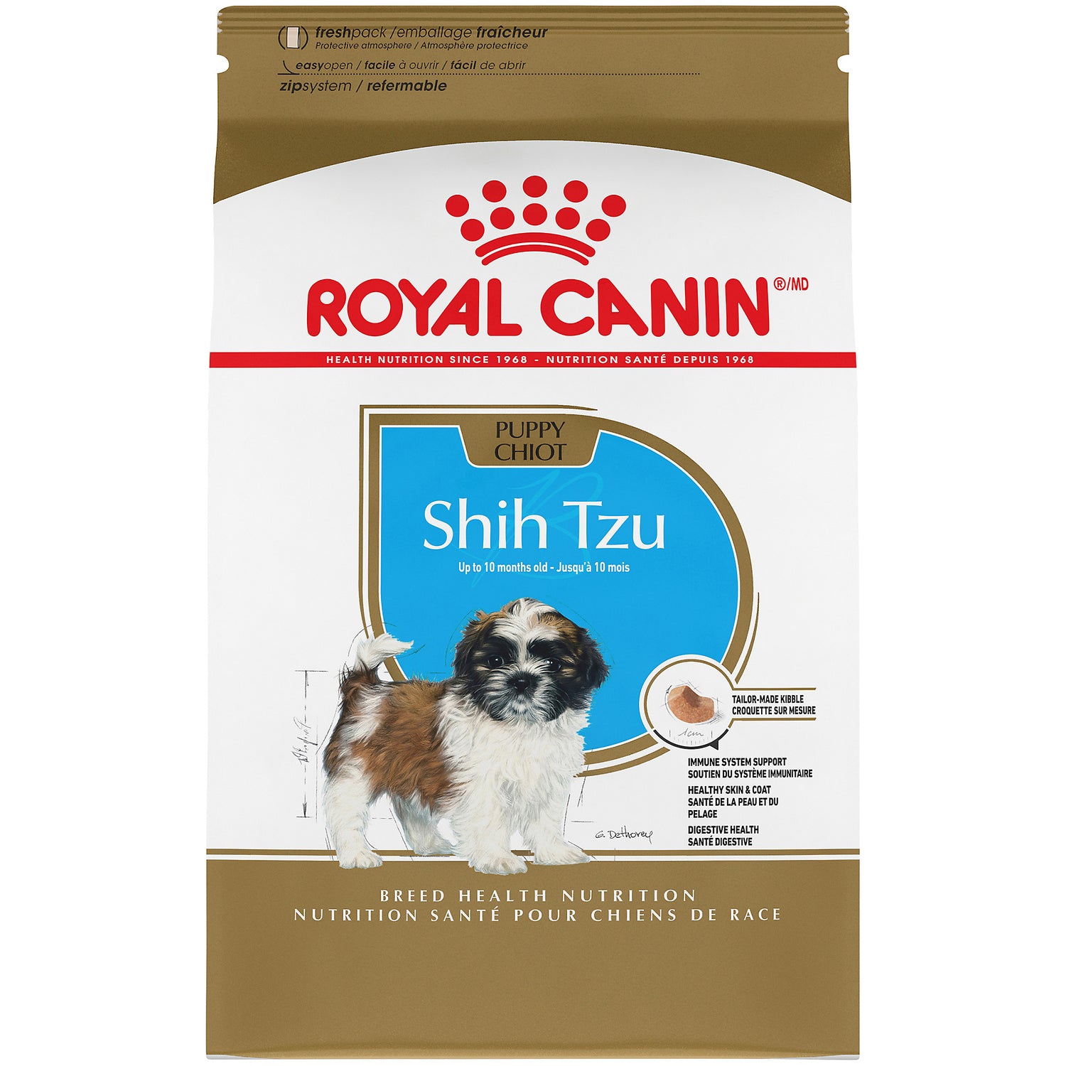 CHIOT SHIH TZU – nourriture sèche pour chiots