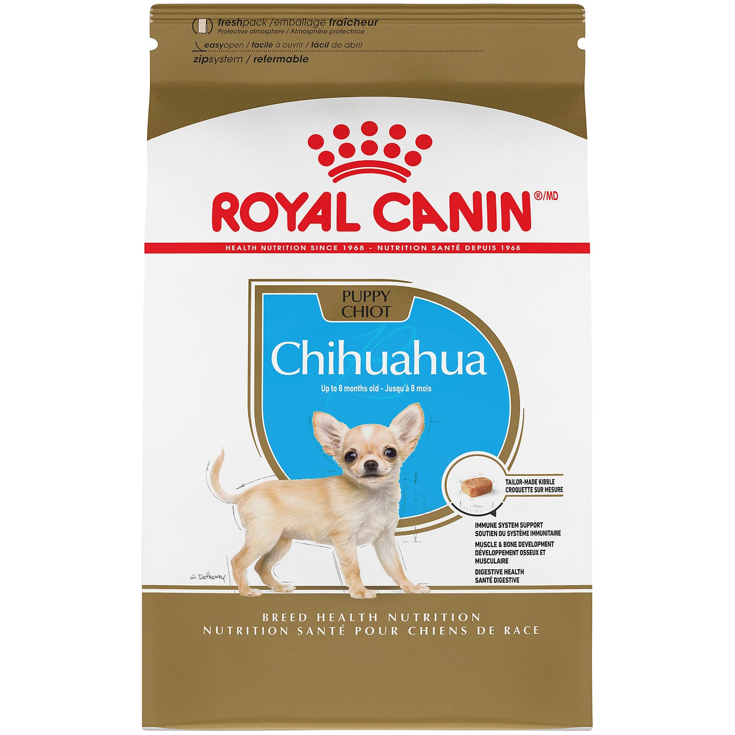 CHIOT CHIHUAHUA – nourriture sèche pour chiots