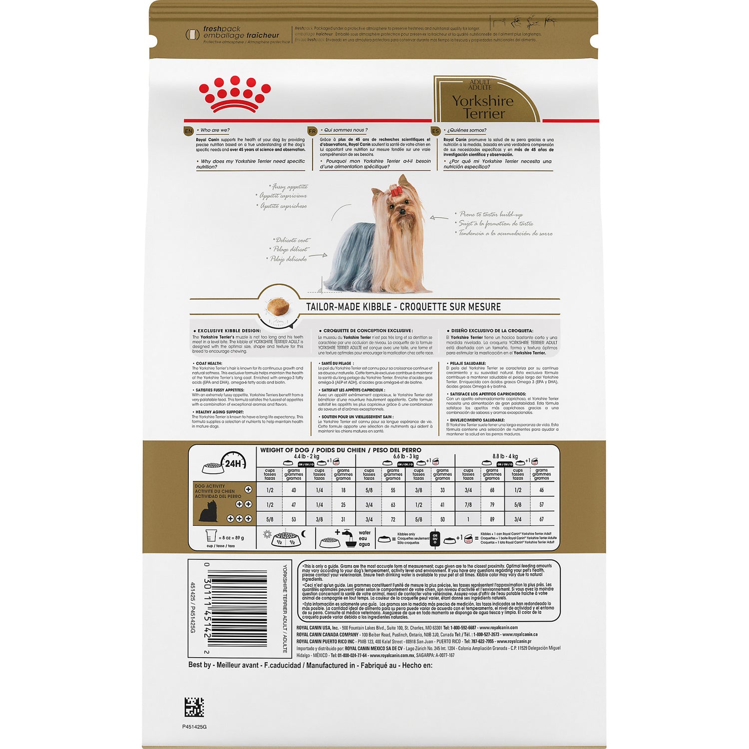 Royal Canin® Breed Health Nutrition® Yorkshire Terrier Adult Dry Dog Food