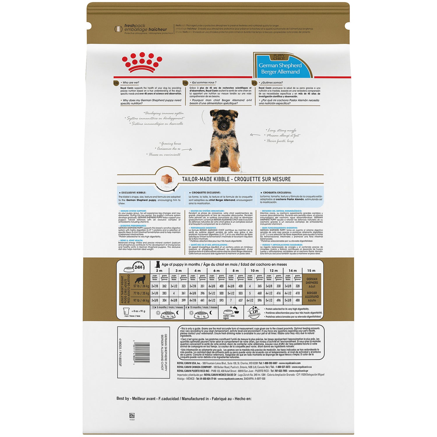 Royal Canin® Breed Health Nutrition® German Shepherd Puppy Dry Dog Food